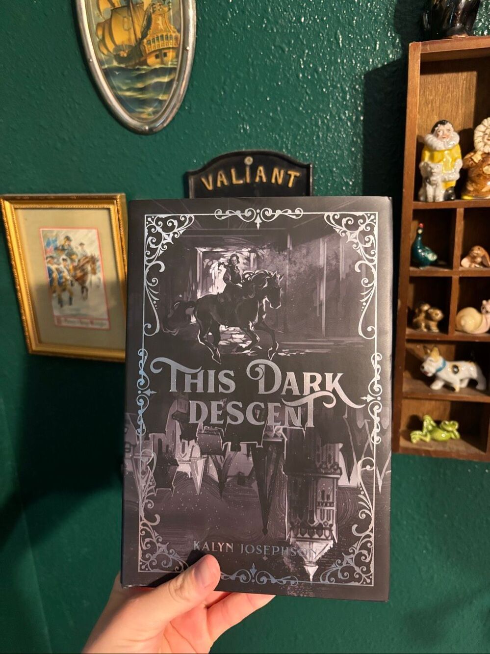 This Dark Descent by Kalyn Josephson Owlcrate Exclusive Edition Hardcover